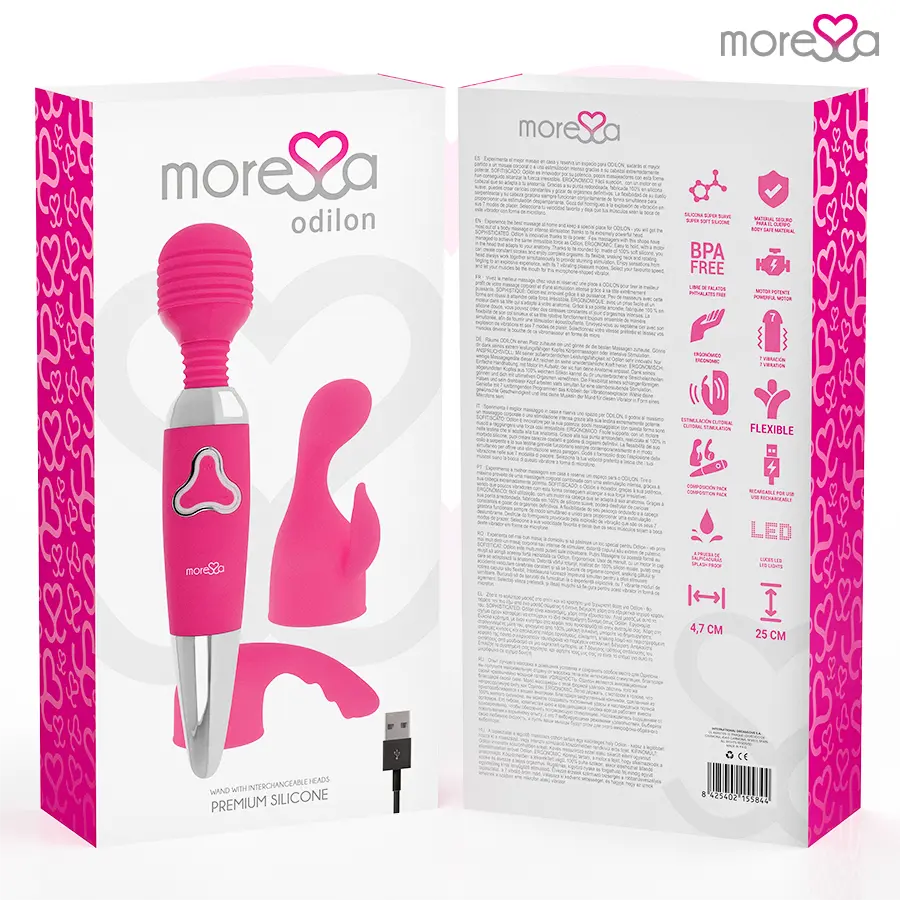 Silicone rechargeable dildo MORESSA ODILON PREMIUM D-213237 Photo 7