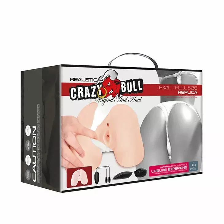 Мастурбатор Crazy Bull реалистичная вагина и анус Photo 9
