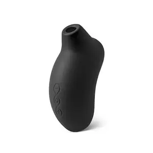 Sucker vibrator LELO Sona — clitoral stimulation, 111 mm, silicone/ABS, 520 mAh battery, black