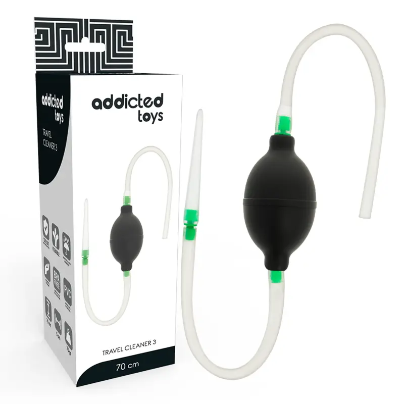 Addicted Toys Black klizmas komplekts, D-222076