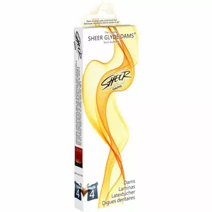 Sheer Glyde Latex Oral Sex Tail D-205247 – lateksa barjera orālai seksuālai lietošanai