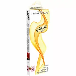 Lateksa salvetes sheerglyde D-205248 — zemeņu aromāta lubrikanta salvetes