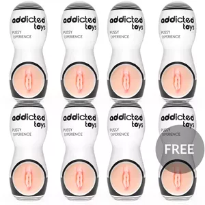 Masturbator addicted toys Addicted Toys Pussy Masturbator 2.0 with 7 + 1 Free Inserts