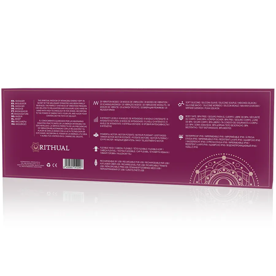 Handheld Rechargeable Wand Massager RITHUAL Akasha Wand 2.0 Photo 6
