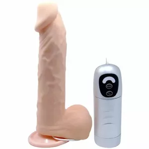 CĒZARA DĀRGUMU REĀLISTISKS DILDO UP&DOWN FUNKCIJA
