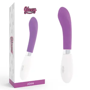 Vibrators GLOSSY Silikons Violets