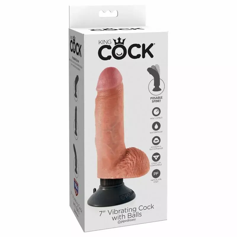 Вибратор KING COCK PD5406-21 Photo 7