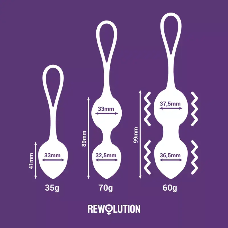 Massager REWOLUTION REWOBEADS Remote Control vibrating balls Photo 8