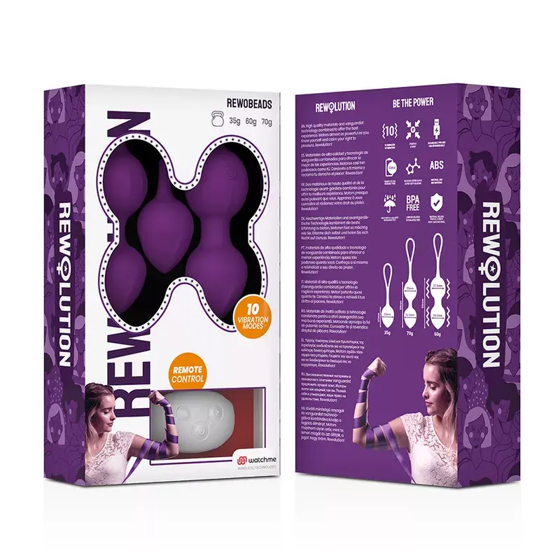 Massager REWOLUTION REWOBEADS Remote Control vibrating balls Photo 10