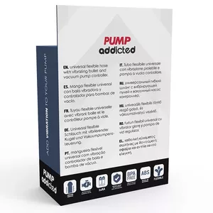 Vibrator Pump Addicted Silicone Black