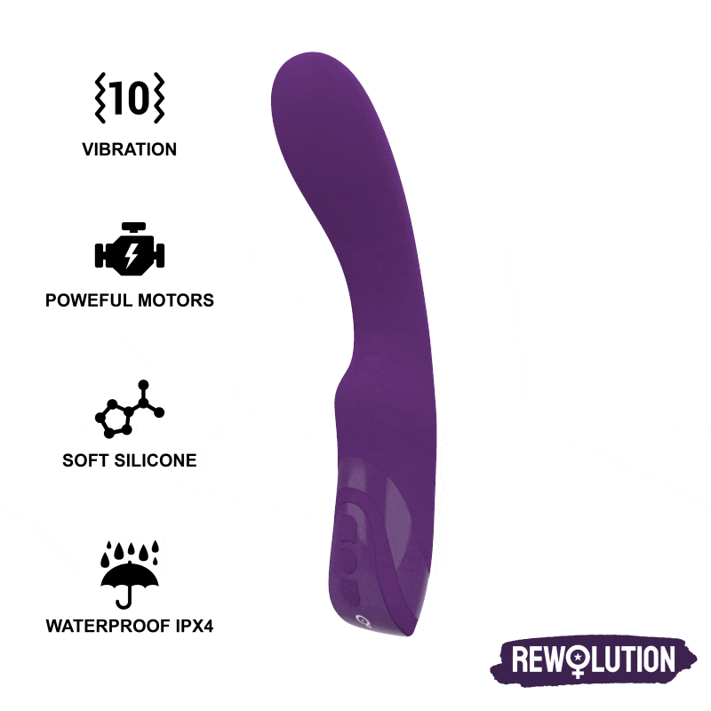 Vibrators REWOLUTION Silikons Violets