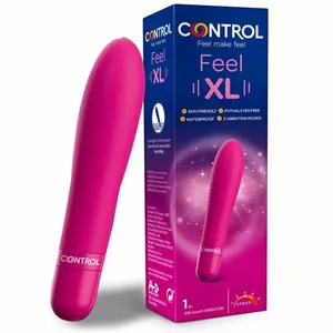 Vibrator CONTROL Silicone Black