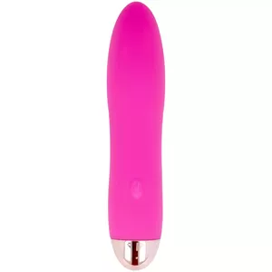 Vibrators dolce vita D-228457 uzlādējams silikona rozā, 7 ātrumi, ūdensizturīgs, 0.14 kg