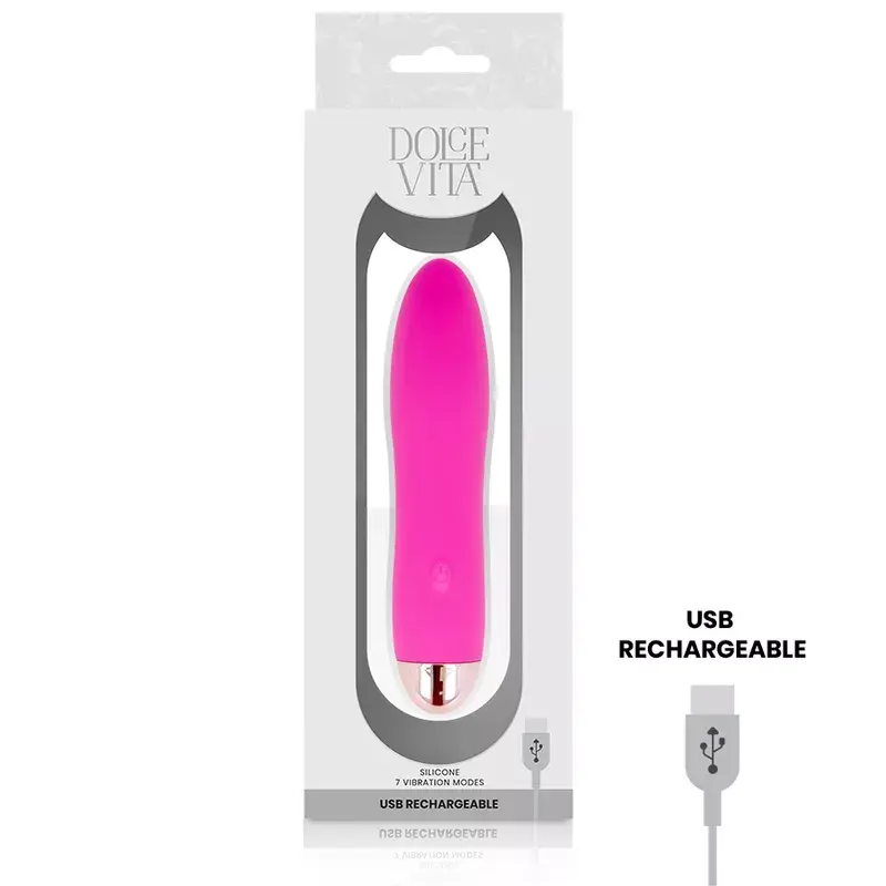 Vibrators dolce vita D-228457, silikons, uzlādējams Photo 2