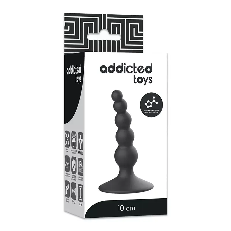 Анальная пробка ADDICTED TOYS D-227614, 10 см силикон Photo 2