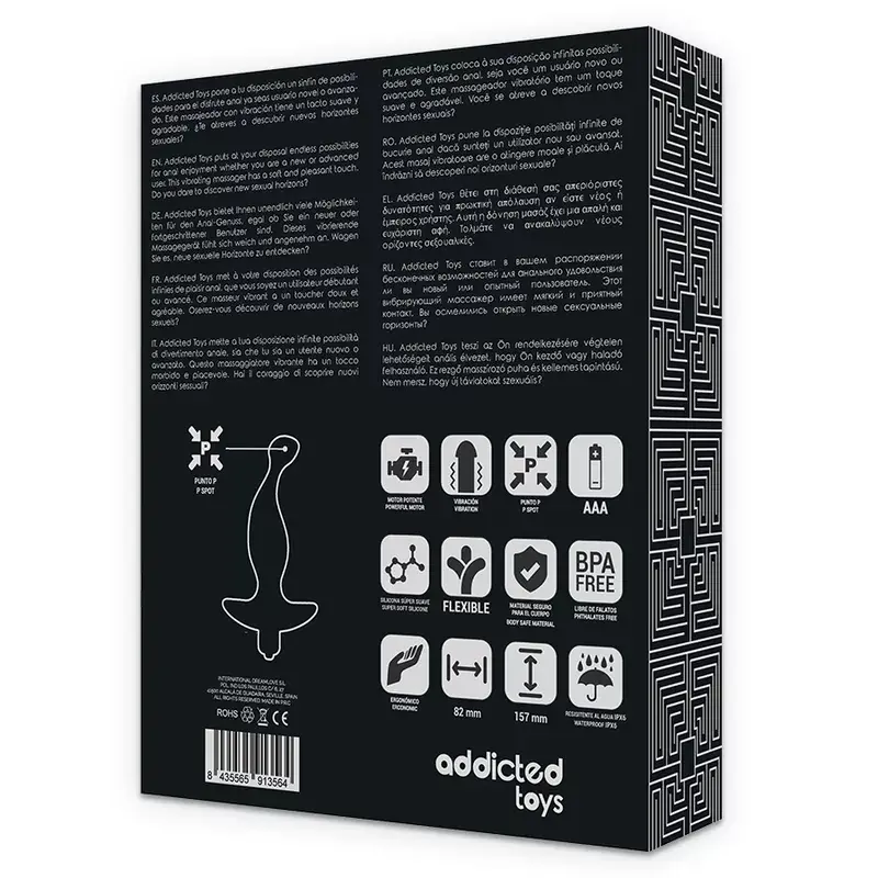 Анальная пробка ADDICTED TOYS Модель D-227632 Photo 5