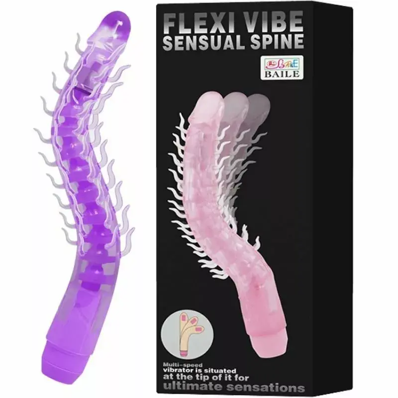 Вибратор BAILE FLEXI VIBE SENSUAL SPINE Photo 3