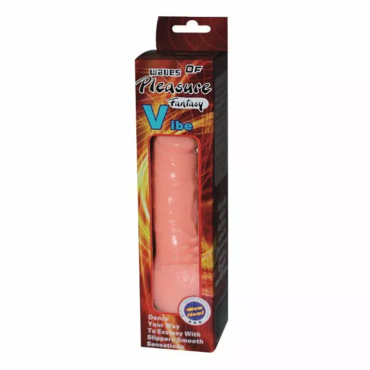Dildo BAILE D-216445 silicone vibrator 19.5 cm Photo 5