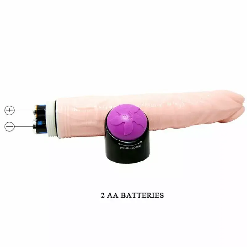 Dildo BAILE Silicone Natural 23 cm Photo 2
