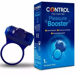 Vibrator ring CONTROL D-227986 with pleasure booster feature