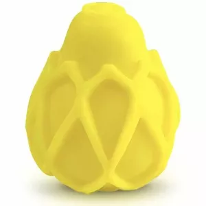 GVIBE TEXTURED AND REUSABLE EGG - YELLOW