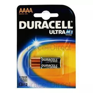 Vienreiz lietojama baterija Duracell MX2500 AAAA