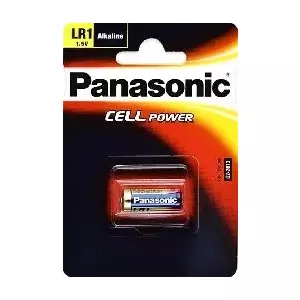 PANASONIC - ALKALINE BATTERY LR1 1.5V BLISTER 1 PACK