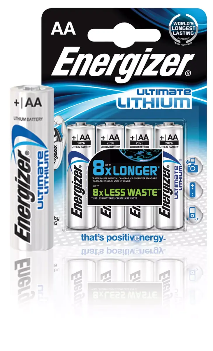Energizer ENLITHIUMAAP4 Ultimate Lithium Mignon AA
