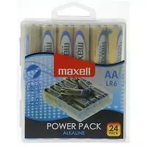 Одноразовая щелочная батарейка MAXELL AA LR6 1,5 В — упаковка 24 шт.