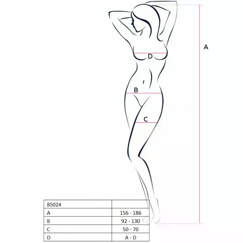 Bodystocking Passion One Size D-216383 Photo 3