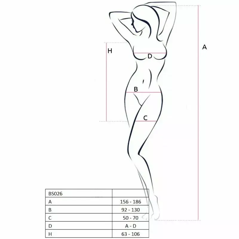 Bodystocking Passion One Size D-216388 Photo 2