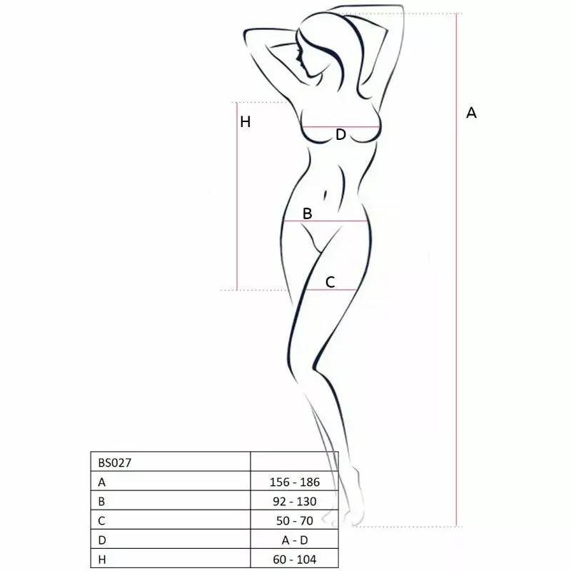 Bodystocking Passion One Size D-216389 Photo 3