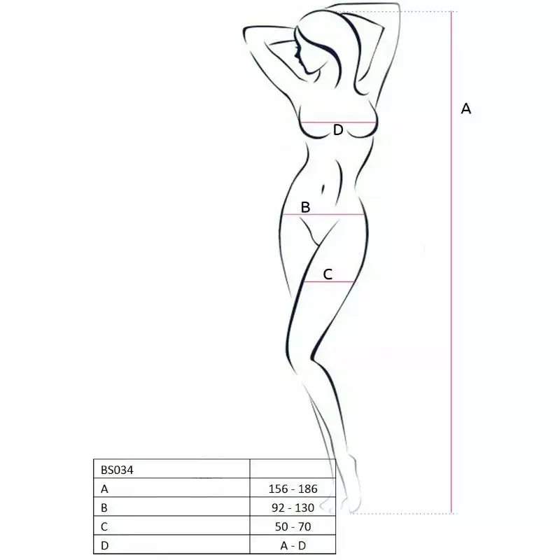 Bodystocking Passion One Size D-216409 Photo 2