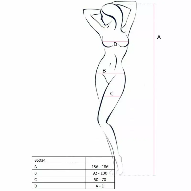 Bodystocking Passion One Size D-216410 Photo 2