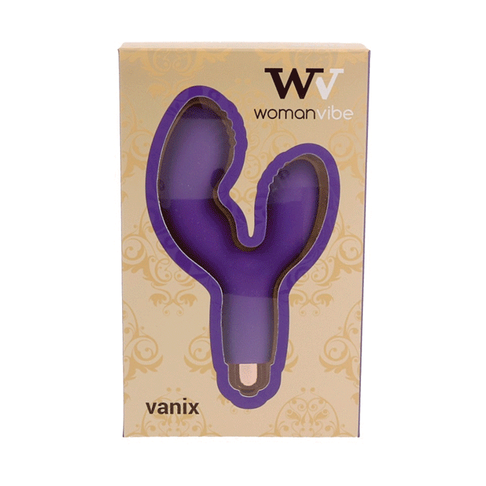Вибратор WOMANVIBE Силикон Фиолетовый