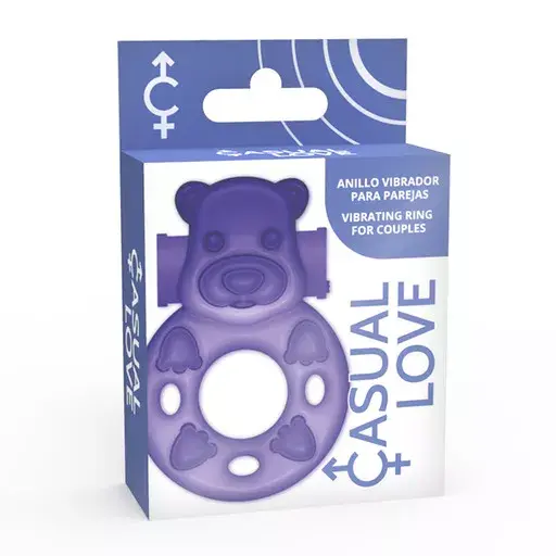 Насадка на пенис Casual Love RING 26 фиолетовая Photo 2