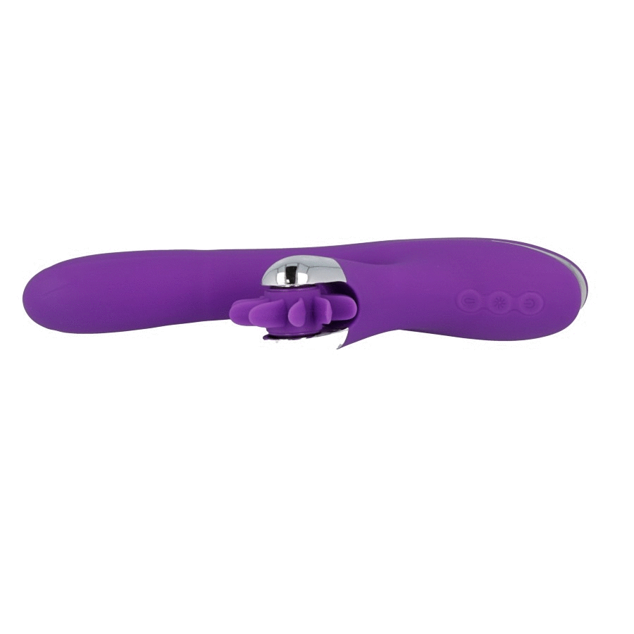 Vibrators Fun Function Silikona Rozā