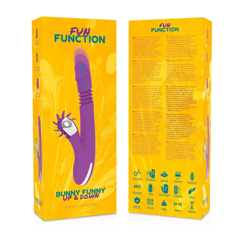 Vibrators Fun Function Bunny Funny Up & Down 2.0 Photo 8