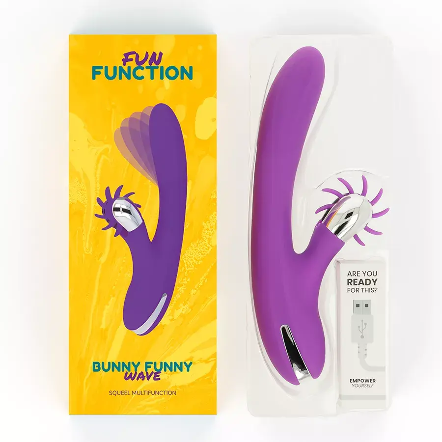 Вибратор Fun Function Bunny Funny Wave 2.0 Photo 4