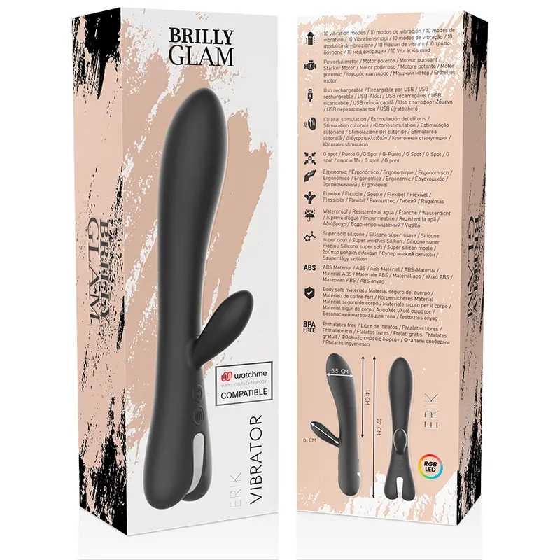 Вибратор Brilly Glam D-218473 Photo 11