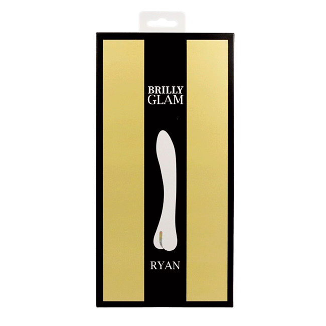 Вибратор Brilly Glam Силикон Черный