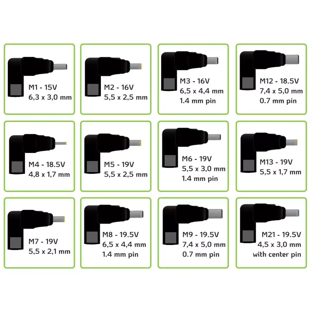 AC Power Adapter Techly Universal Notebook 70W Photo 3