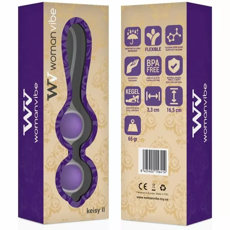 Вагинальные шарики WOMANVIBE KEISY II Photo 3