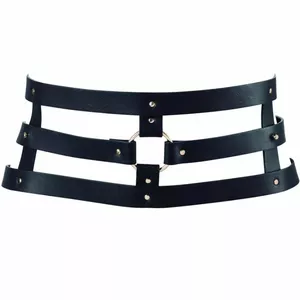 Пояс-ремень BIJOUX Maze Black — модель D-213774, регулируемый аксессуар для талии