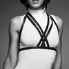 Halter bra harness BIJOUX Maze Black D-213776 Photo 2