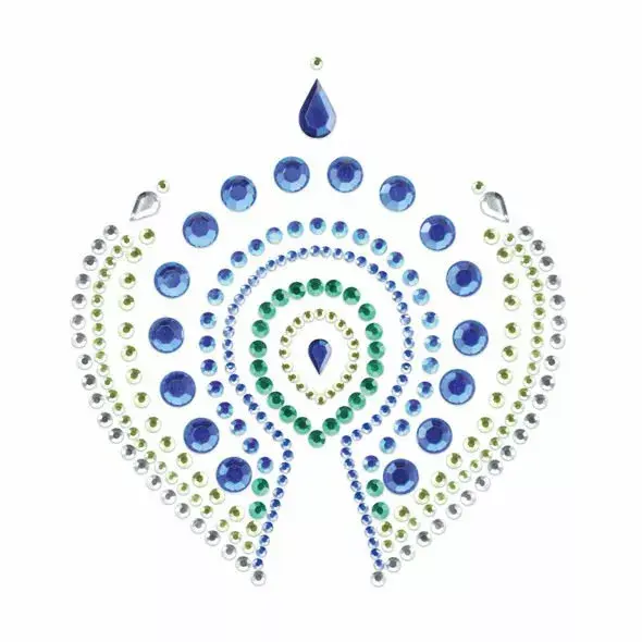 BIJOUX Flamboyant Blue & Green D55-21767 pendant Photo 4