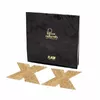 Наклейки для сосков BIJOUX FLASH CROSS GOLD D-210960 Photo 2