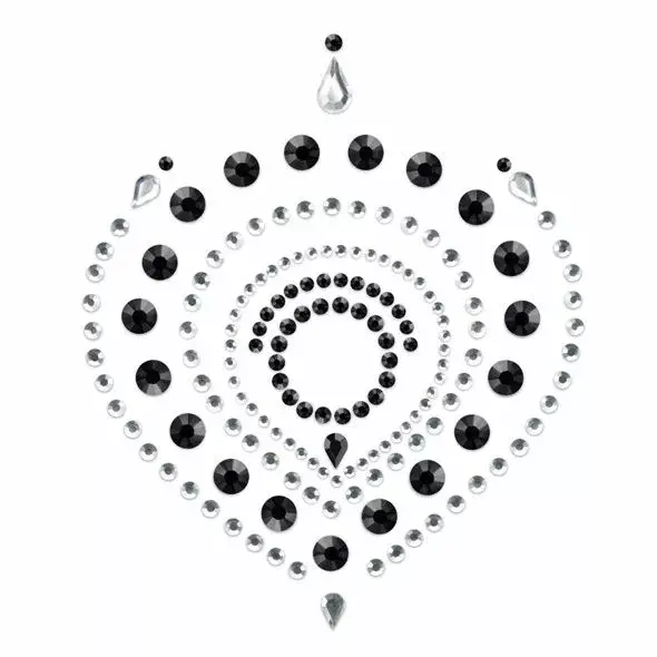 BIJOUX Flamboyant Black & Silver D55-22137 Photo 2