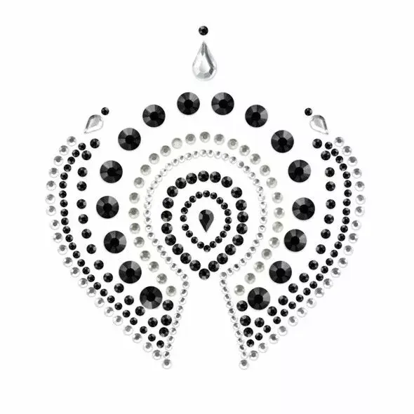 BIJOUX Flamboyant Black & Silver D55-22137 Photo 3