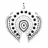 BIJOUX Flamboyant Black & Silver D55-22137 Photo 3